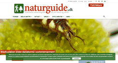 Desktop Screenshot of naturguide.dk